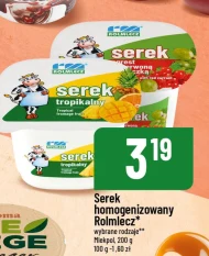 Serek homogenizowany Mlekpol