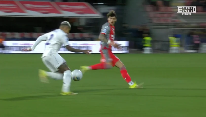Fiorentina - Cremonese. Skrót meczu. WIDEO (Eleven Sports)