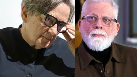 Agnieszka Holland i Tomasz Raczek