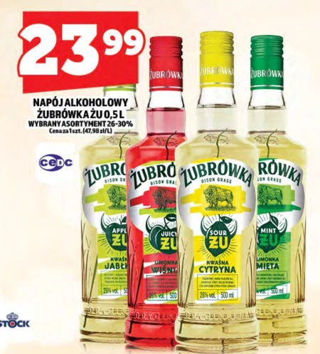 Алкогольні напої Żubrówka