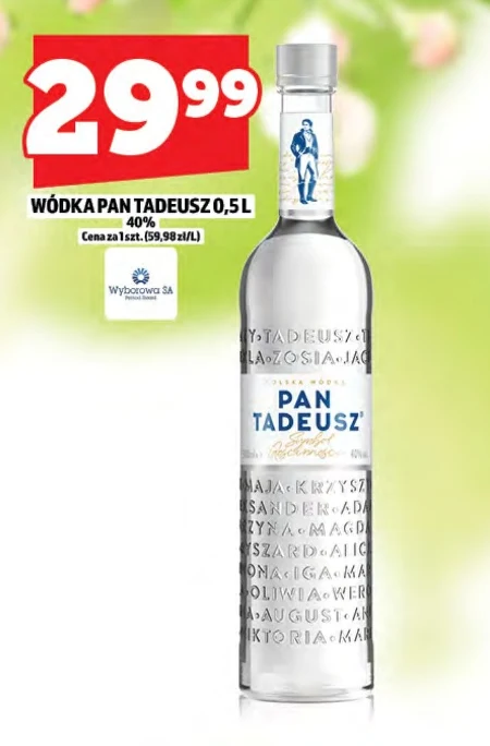 Горілка Pan Tadeusz