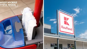 Masz dość ciągłej zmiany wody przy myciu podłogi? Ten mop z Kauflandu może to ułatwić