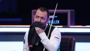 Mark Allen dał się zaskoczyć Antoniemu Kowalskiemu w pierwszej fazie meczu w World Open