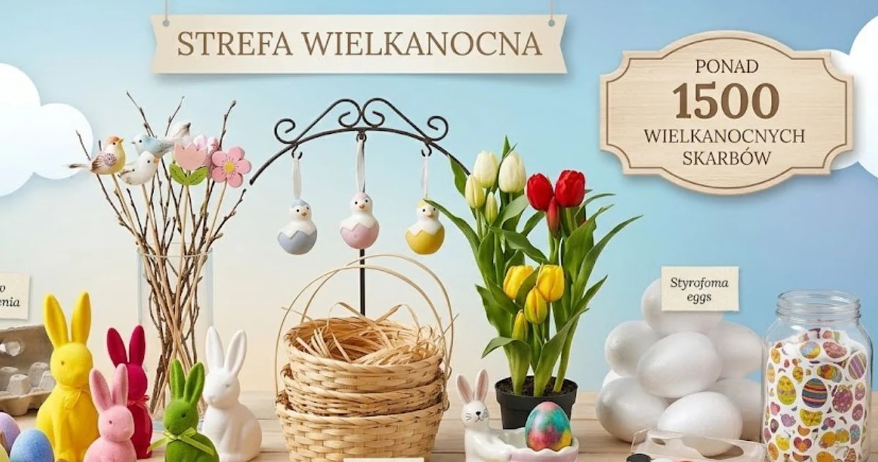 Udekoruj dom na Wielkanoc taniej niż myślisz
