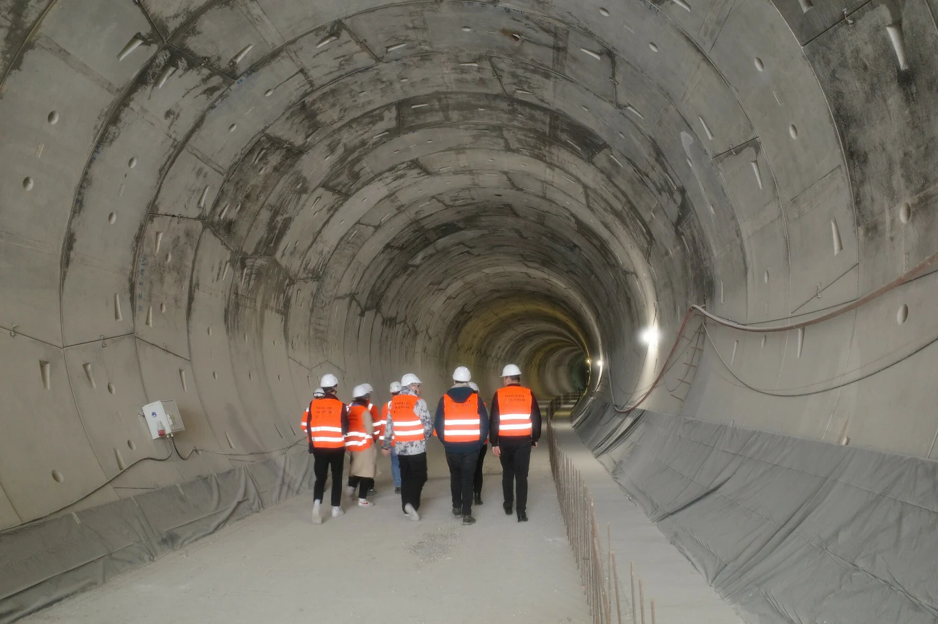 Budowa podziemnego połączenia kolejowego Łódź Fabryczna - Łodź Kaliska. Budowa tunelu kolejowego Łódź Fabryczna–Łódź Kaliska.