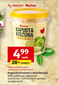 Kapusta kiszona Auchan