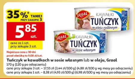 Тунець у власному соусі Graal