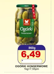 Ogórki konserwowe Motyl