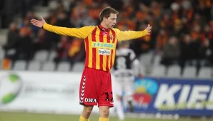 Daniel Gołębiewski w barwach Korony Kielce