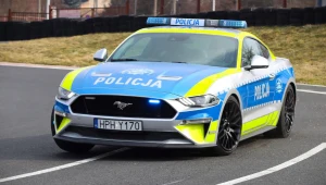 Do mazowieckiej policji trafił skonfiskowany za jazdę po alkoholu Ford Mustang GT 