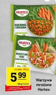 Mrożone warzywa Hortex
