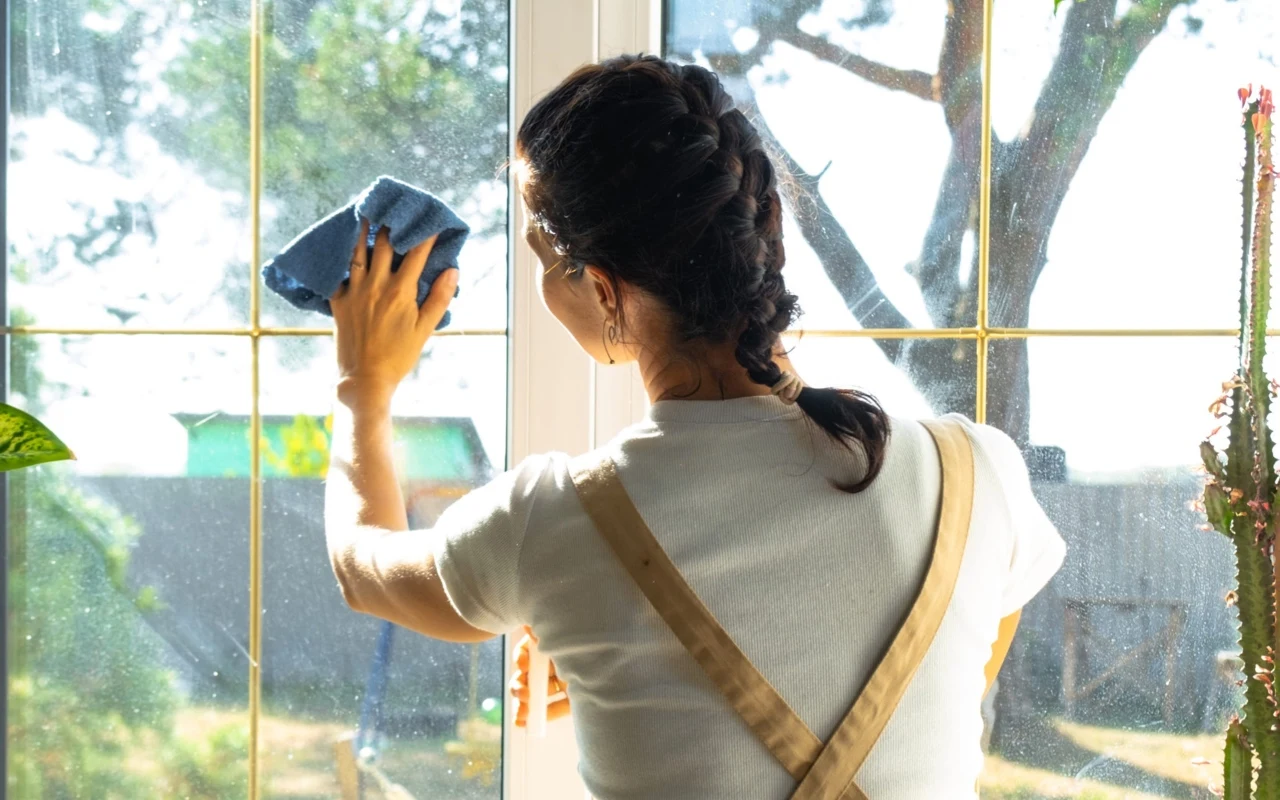 Wiosenne porządki Mycie okien na wiosnę