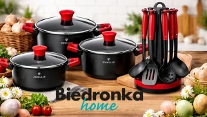 Garnki za pół ceny i akcesoria -60%. Ta oferta z Biedronka Home może szybko zniknąć