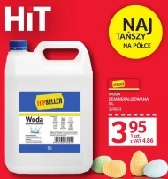 Woda demineralizowana TOPSELLER