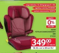 Fotelik samochodowy Momi