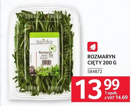 Розмарин Baziołka
