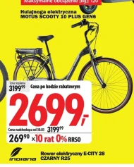 Rower elektryczny Indiana