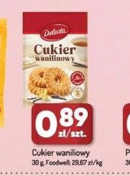 Цукор з ваніліном Delicia