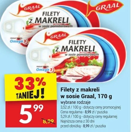 Філе скумбрії Graal