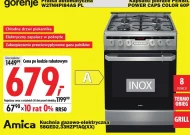 Kuchenka gazowo-elektryczna Amica