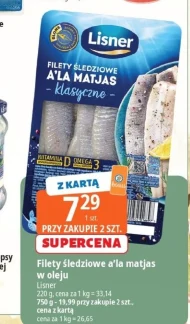 Filety śledziowe Lisner