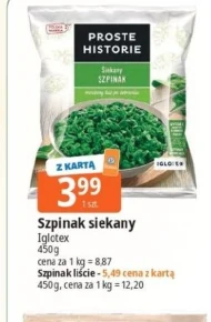 Szpinak Proste Historie