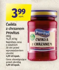 Ćwikła z chrzanem Provitus