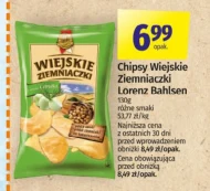 Chipsy Wiejskie ziemniaczki