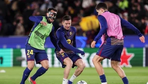 Eric Garcia i Robert Lewandowski