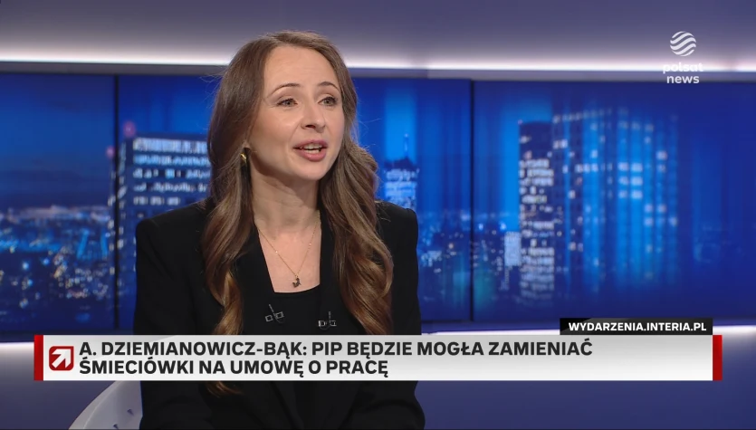 "Nawet do 90 tys.". Dziemianowicz-Bąk w "Gościu Wydarzeń" o karach dla pracodawców