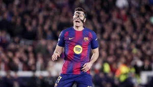 Robert Lewandowski w rewanżowym meczu z Newscastle strzelił dwa gole