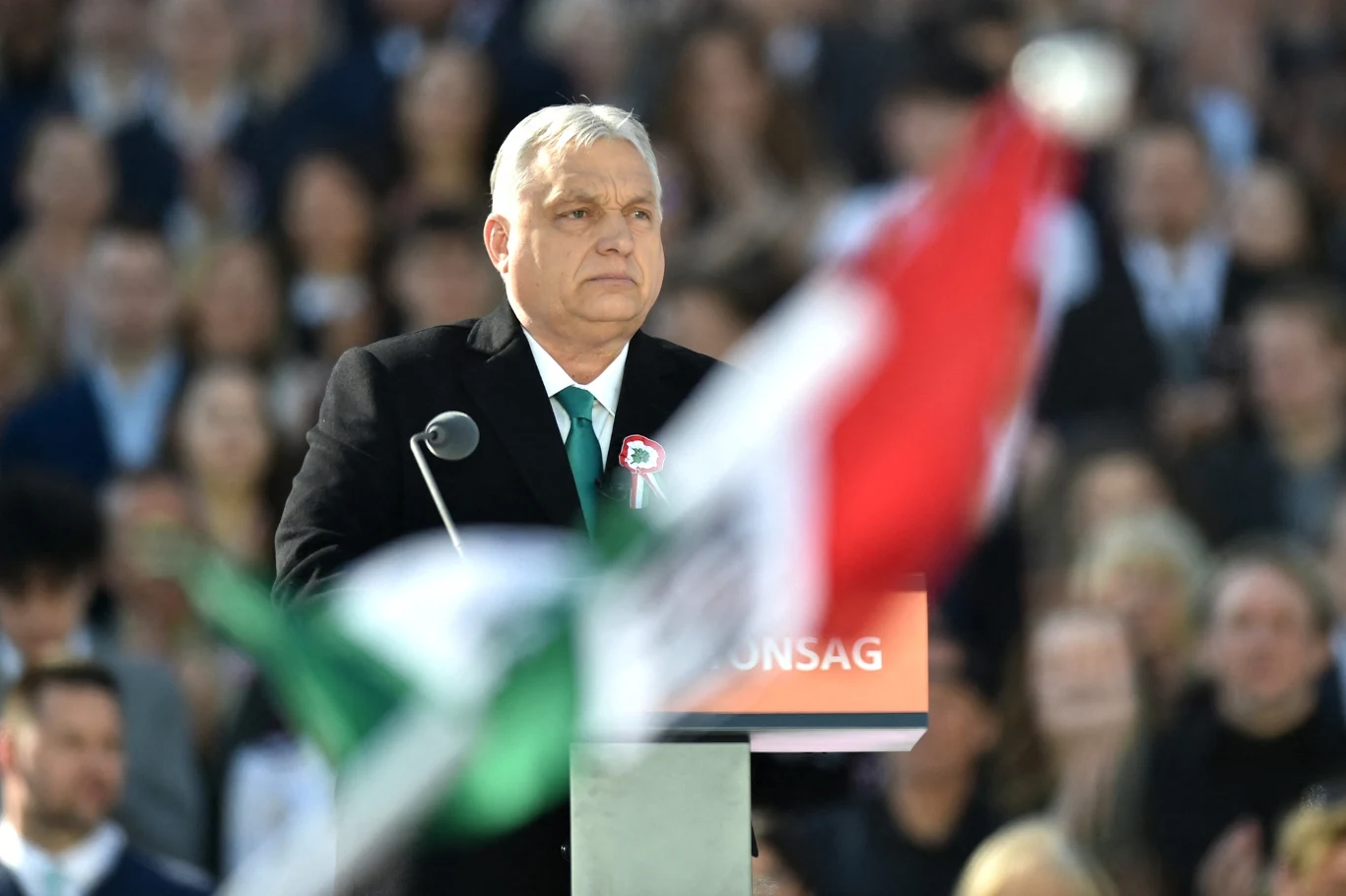 Viktor Orbán, kandydat na prezydenta Węgier, przewodniczący Fideszu.