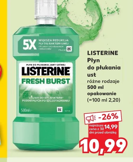 Рідина для полоскання Listerine
