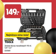 Zestaw kluczy nasadowych Meec Tools