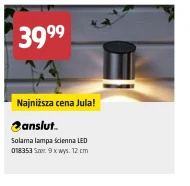 Lampa solarna Anslut