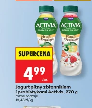 Jogurt pitny Activia
