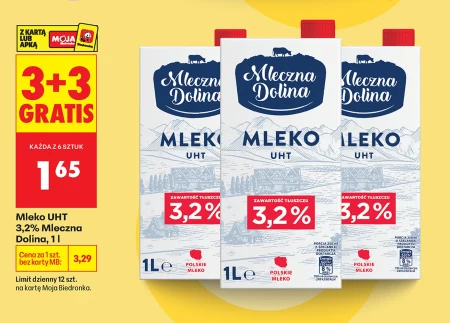 Молоко Mleczna Dolina