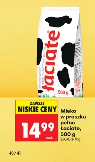 Mleko w proszku Łaciate