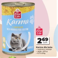 Корм для котів Fine life