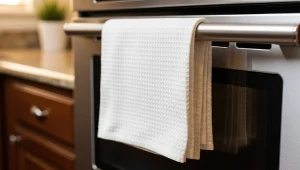 Ścierka na piekarniku to klasyka. Może być zagrożeniem dla zdrowia