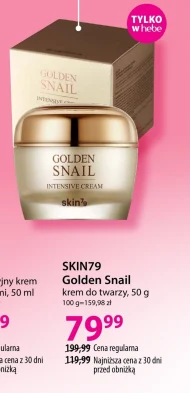 Krem do twarzy Golden snail