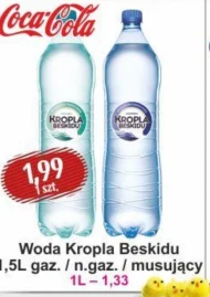 Woda Kropla beskidu
