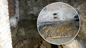 Niezwykłe odkrycie w Krośnie. Ziemia w piwnicy skrywała sekret przez dekady