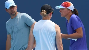 Wim Fissette, Daria Abramowicz, Iga Świątek