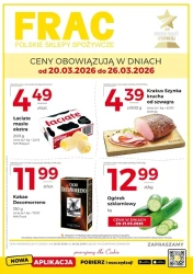 Gazetka spożywcza - FRAC