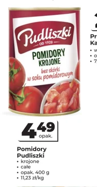 Нарізані помідори Pudliszki