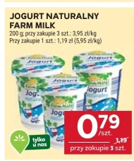 Jogurt naturalny Farm Milk