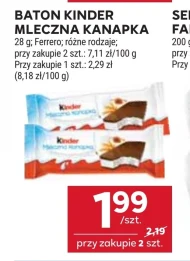 Kanapka mleczna Kinder