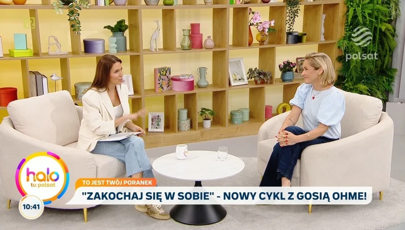 Małgorzata Ohme debiutuje w "halo tu polsat". Pierwszy raz rozmawiała na żywo z widzami 