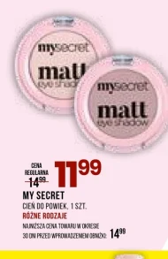Cienie do powiek My secret